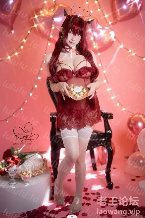 [转载搬运] 【cosplay】雨波 2月T1 Hololive IRYS官方服+情人節睡衣 [39P+300M][百度盘]-福利岛
