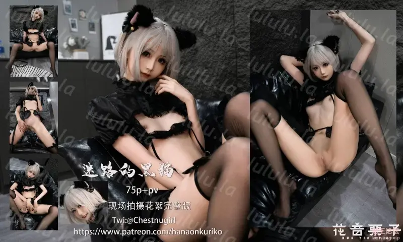[自行打包] 金鱼kinngyo(花音栗子)-迷路的黑猫[76P+2V][570MB+193MB] [76P+2V+763MB][百度盘]-福利岛