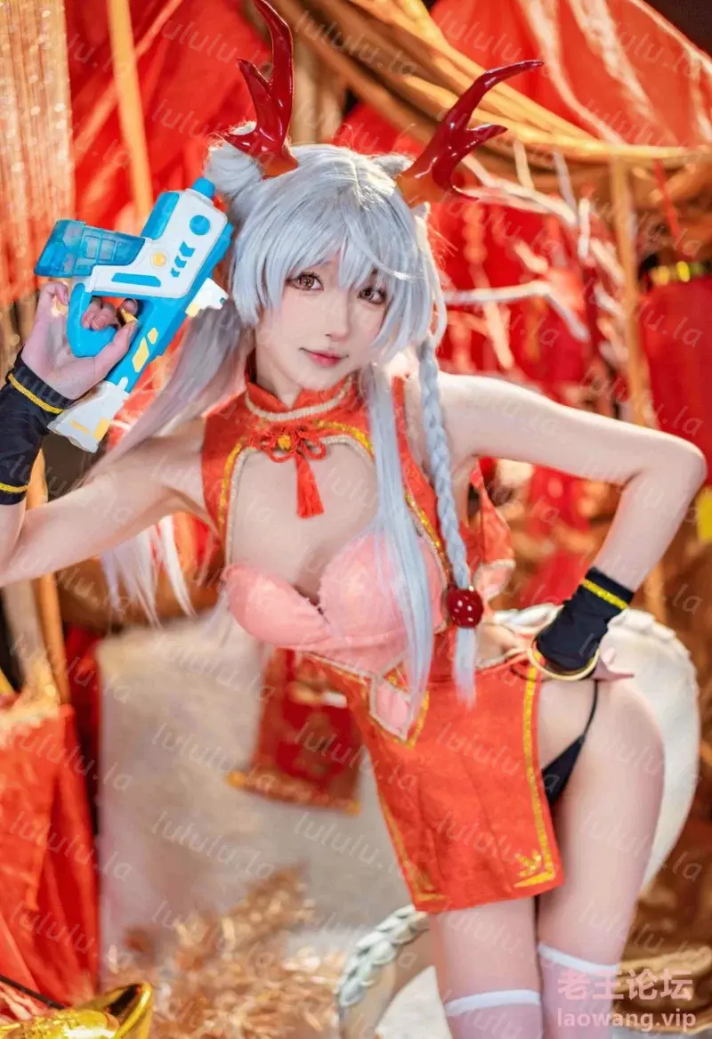 [转载搬运] 阿包也是兔娘 -  新春贺图 龙妹 [45P+1V+1.24GB][百度盘]-福利岛