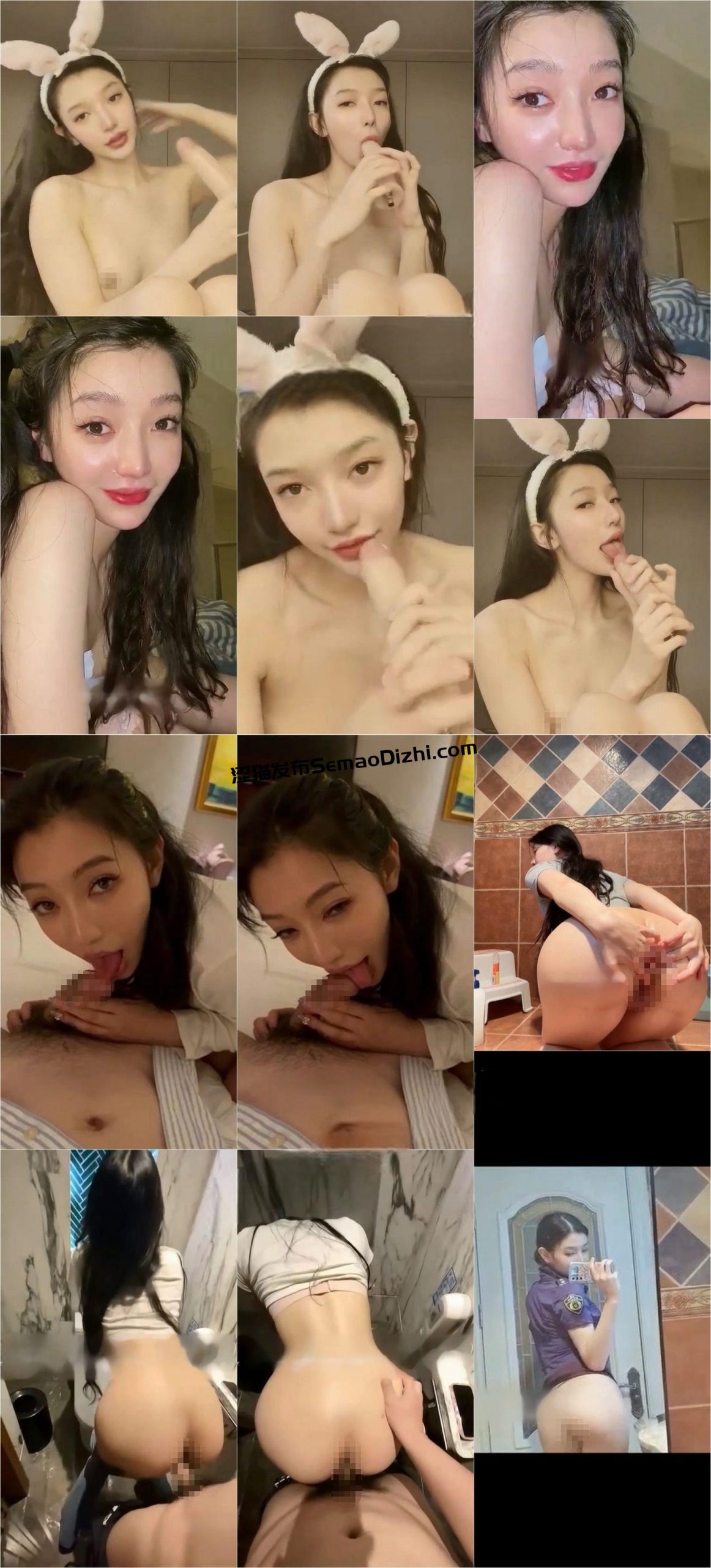 【抖音福利】网红女神 婉婷+意宁 定制大尺度福利18部